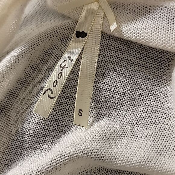 BRAND NEW PROOF KNIT WITH AN OPEN WEAVE LONG SLEEVE SWEATER - Picture 13 of 14